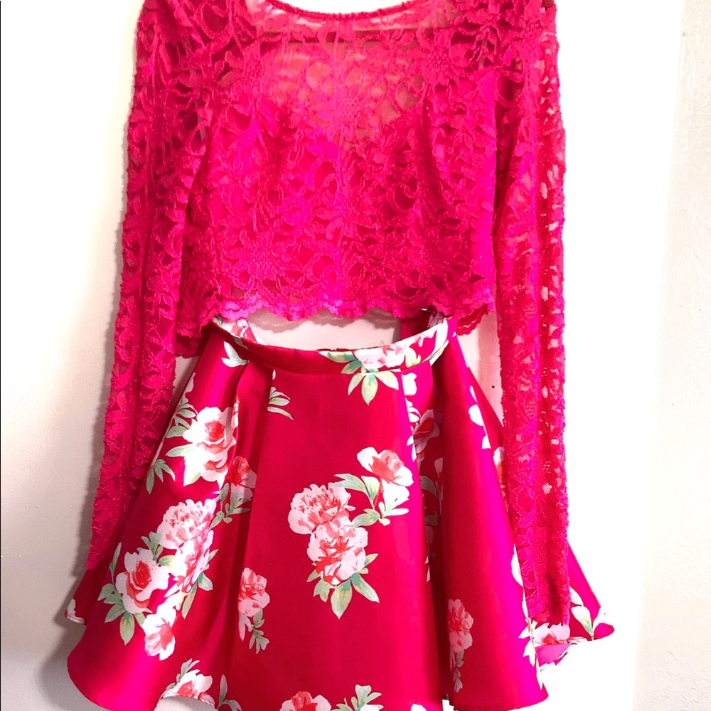B. Darlin 2 piece set long sleeve